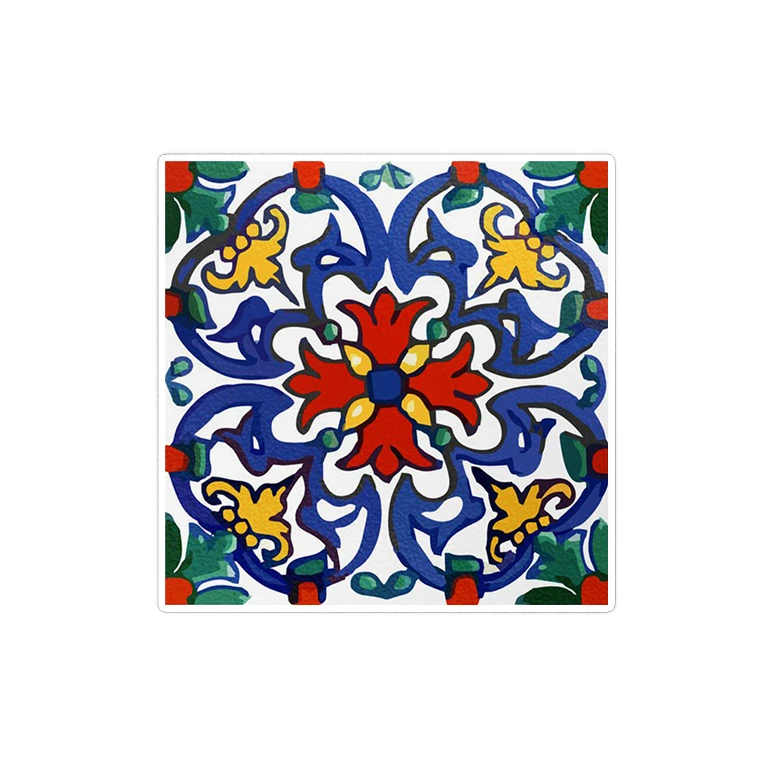 استیکر لپ تاپ ماسا دیزاین طرح کاشی مدل STKJO