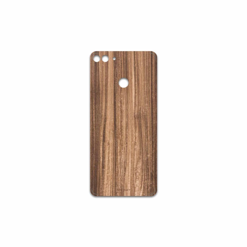برچسب پوششی ماهوت مدل Light Walnut Wood مناسب برای گوشی موبایل هوآوی Y9 2018