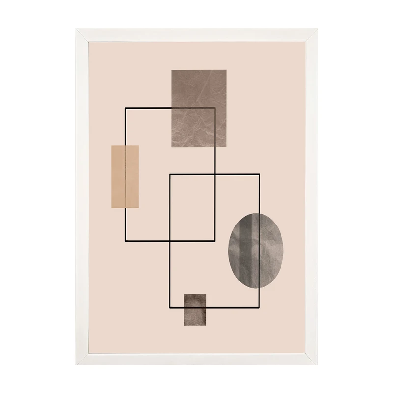 تابلو مدل دیواری طرح انتزاعی کد EA-1024