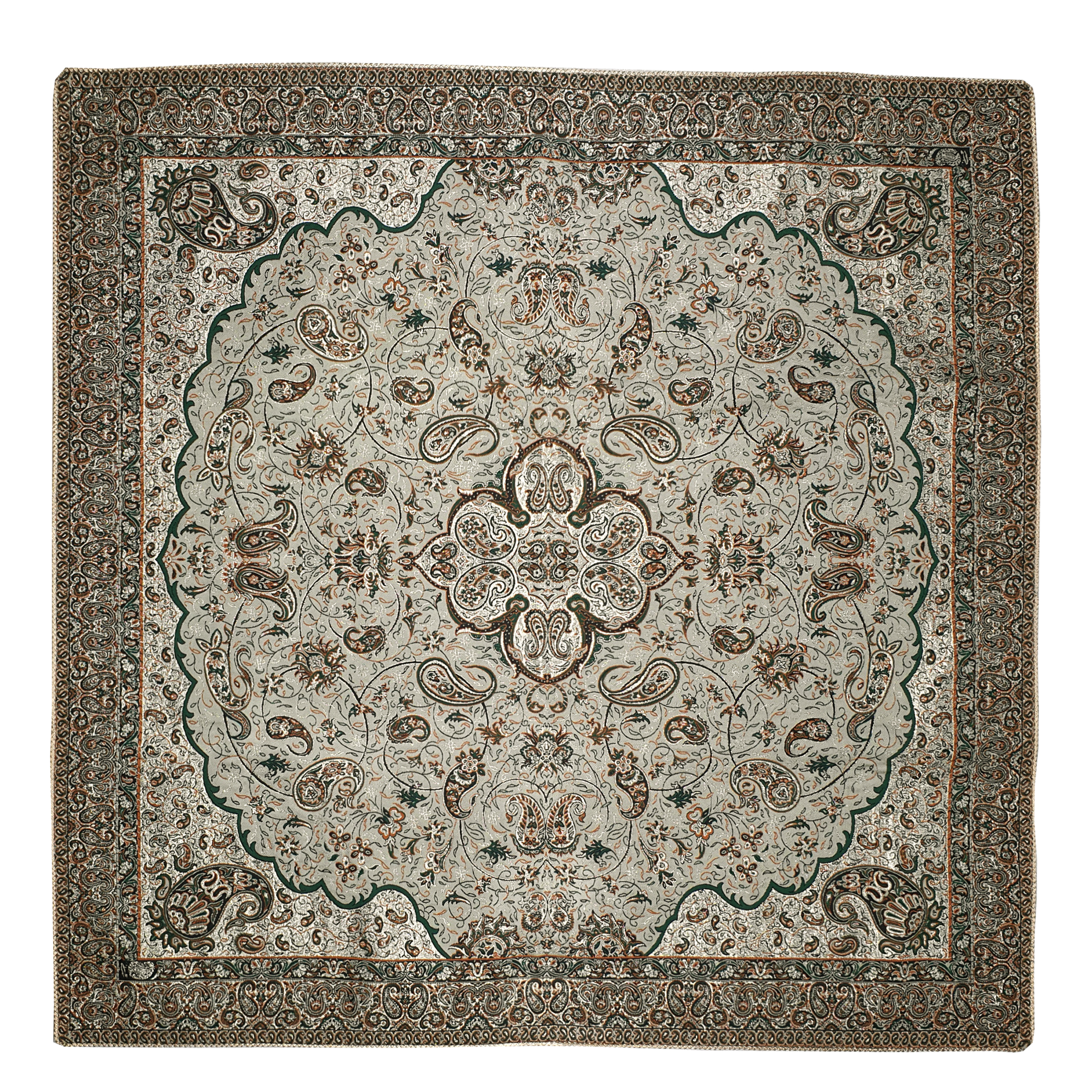 رومیزی ترمه مدل شاه عباسی کد BZ1-1