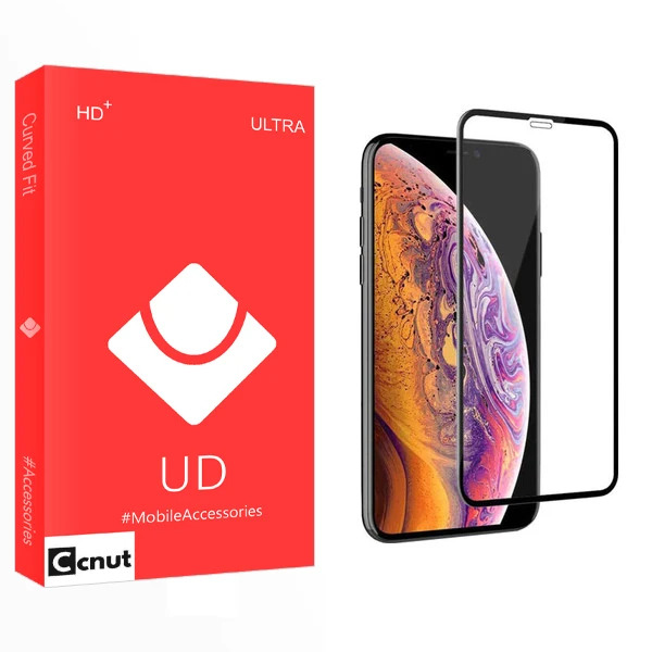 محافظ صفحه نمایش کوکونات مدل UD Glass مناسب برای گوشی موبایل اپل Iphone XS MAX