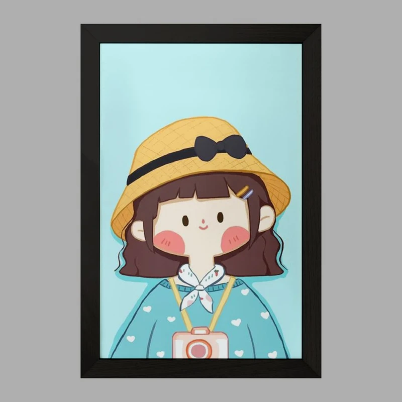 تابلو خندالو مدل دخترانه فانتزی کد 25737