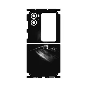 MAHOOT Black Portrait-FullSkin Cover Sticker for Oppo Find N2 Flip