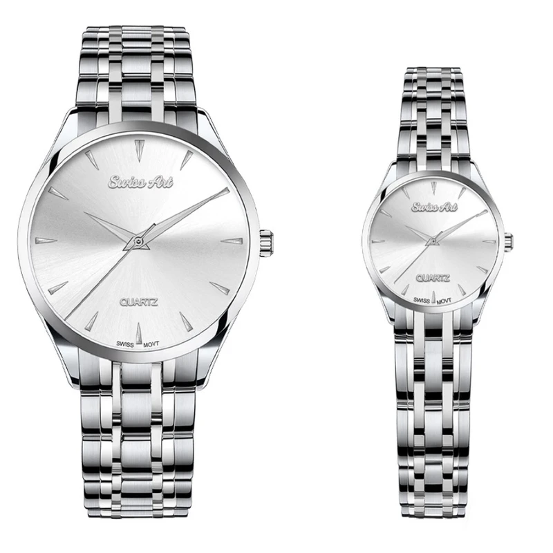 ست ساعت مچی عقربه‌ای کوارتز زنانه و مردانه سوئیس آرت مدل MR920WATCH171ST70G.L