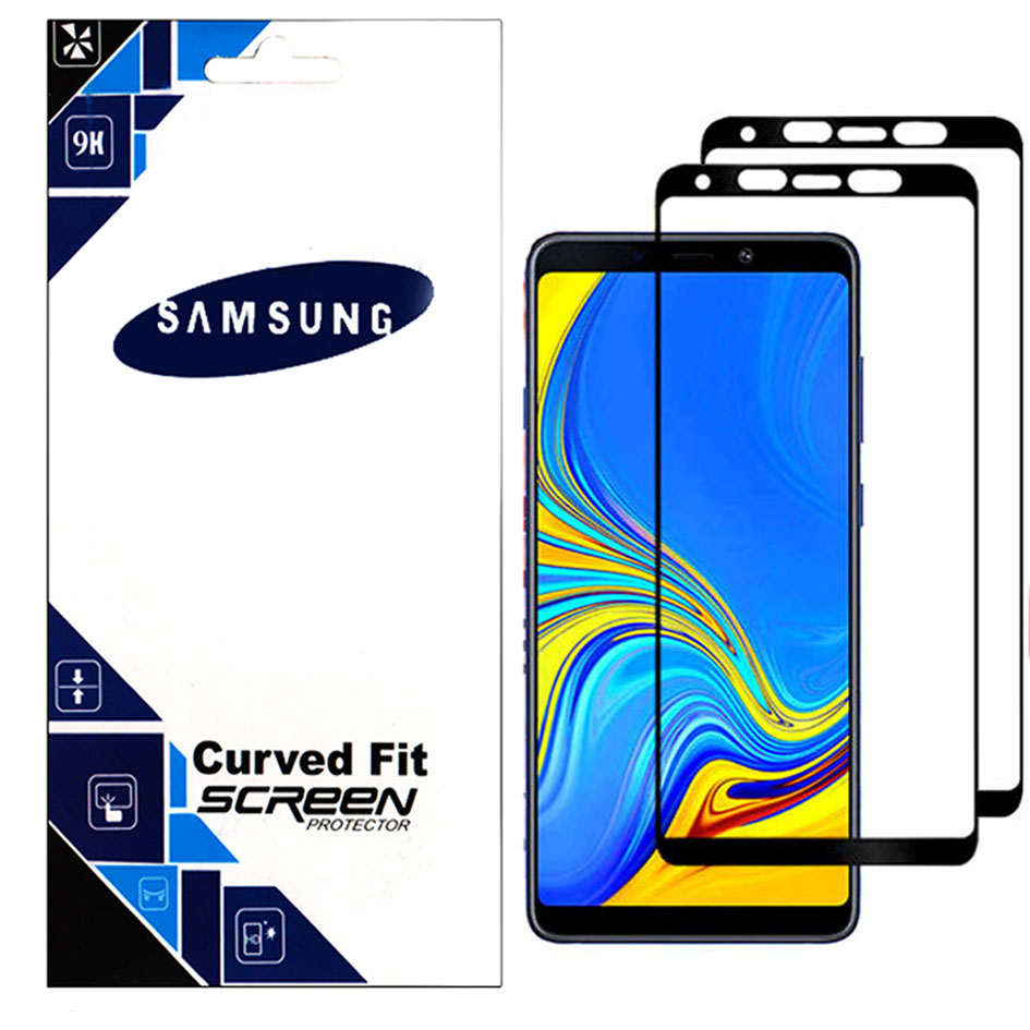 محافظ صفحه نمایش مدل GSF مناسب برای گوشی موبایل سامسونگ Galaxy A9 2018 بسته 2عددی