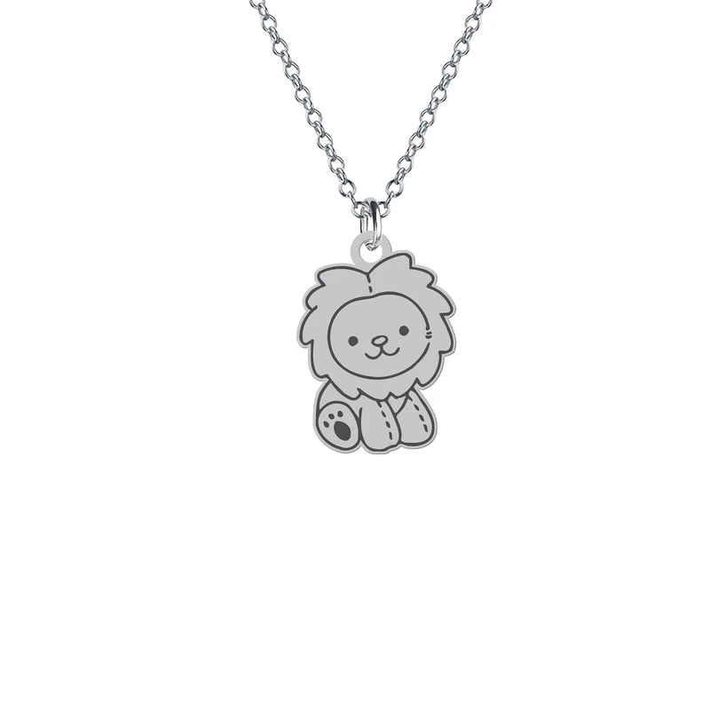 آویز تزئینی خودرو هایکا مدل کارتونی شیر کد am.jh 43