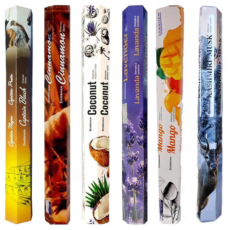 عود دارشان مدل ترکیبی کد Mix658 مجموعه 6 عددی