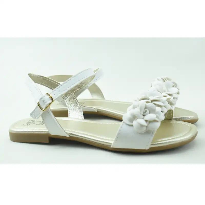 صندل دخترانه کلین مدل گلدار کد C-8546