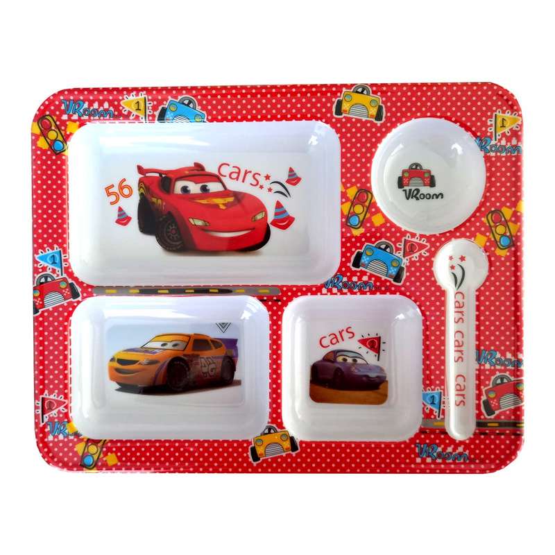 ظرف غذای کودک مدل ماشینها کد 56-4