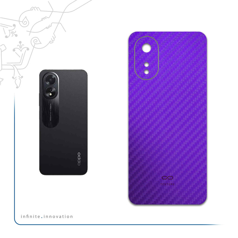 برچسب پوششی ماهوت مدل Purple-Fiber مناسب برای گوشی موبایل اپو A38