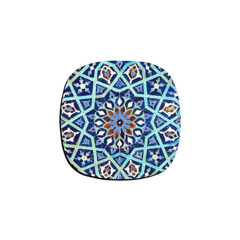 زیر لیوانی ترمه طراحان ایده مدل کاشی فیروزه کد trm527 زیر لیوانی ترمه طراحان ایده مدل کاشی فیروزه کد trm527