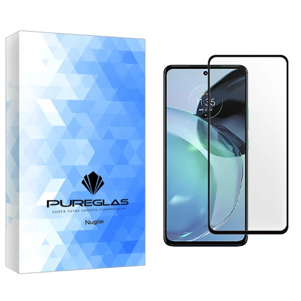 محافظ صفحه نمایش شیشه ای پیور گلس مدل NuGlas مناسب برای گوشی موبایل موتورولا Moto G72