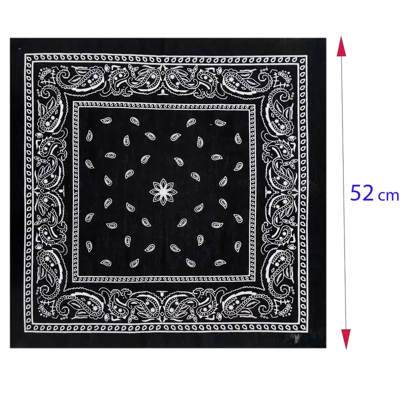 دستمال سر و گردن مدل باندانا کد 114