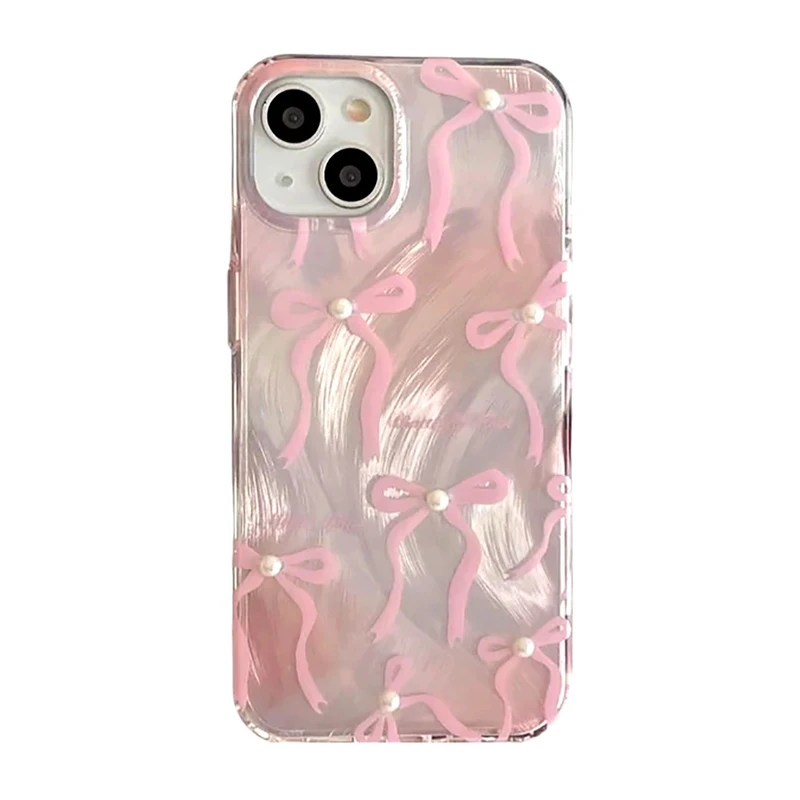 کاور طرح پاپیون مرواریدی مناسب برای گوشی موبایل اپل IPHONE 13 PRO MAX