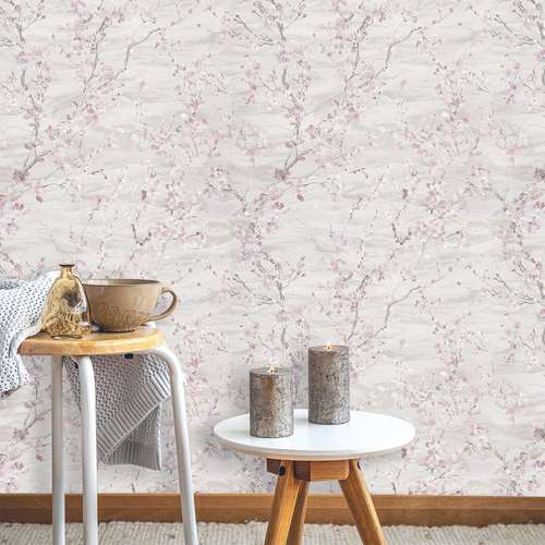 کاغذ دیواری مدل گلدار کد 7020