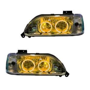 چراغ جلو نئون دار مدل BMW89XZ مناسب برای پراید ۱۳۱ بسته بندی دو عددی 