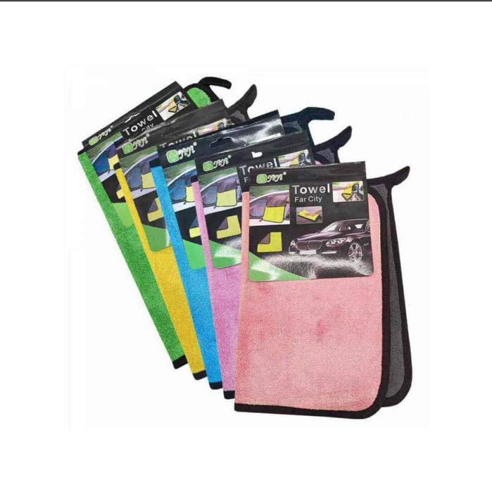 دستمال نظافت توول مدل میکروفایبر دورویه