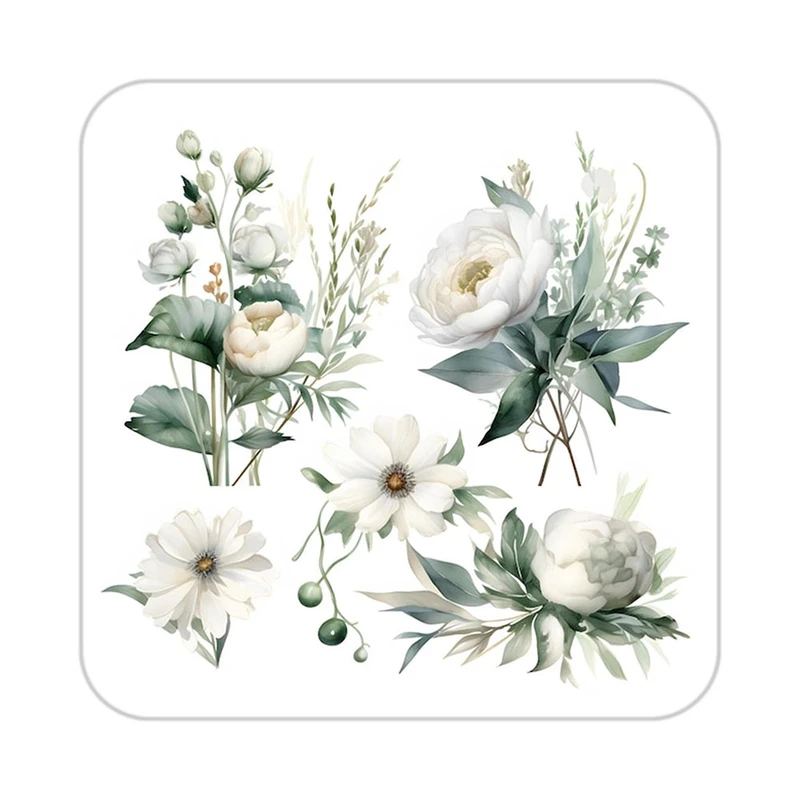 زیر لیوانی کاکتی طرح گل مدل mp16869