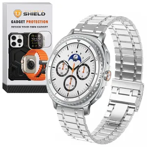 Ultimate Shield 5L Steel NV8 strap suitable for Samsung Galaxy Watch 8 40mm / Watch 8 44mm / Watch 8 Classic 46mm