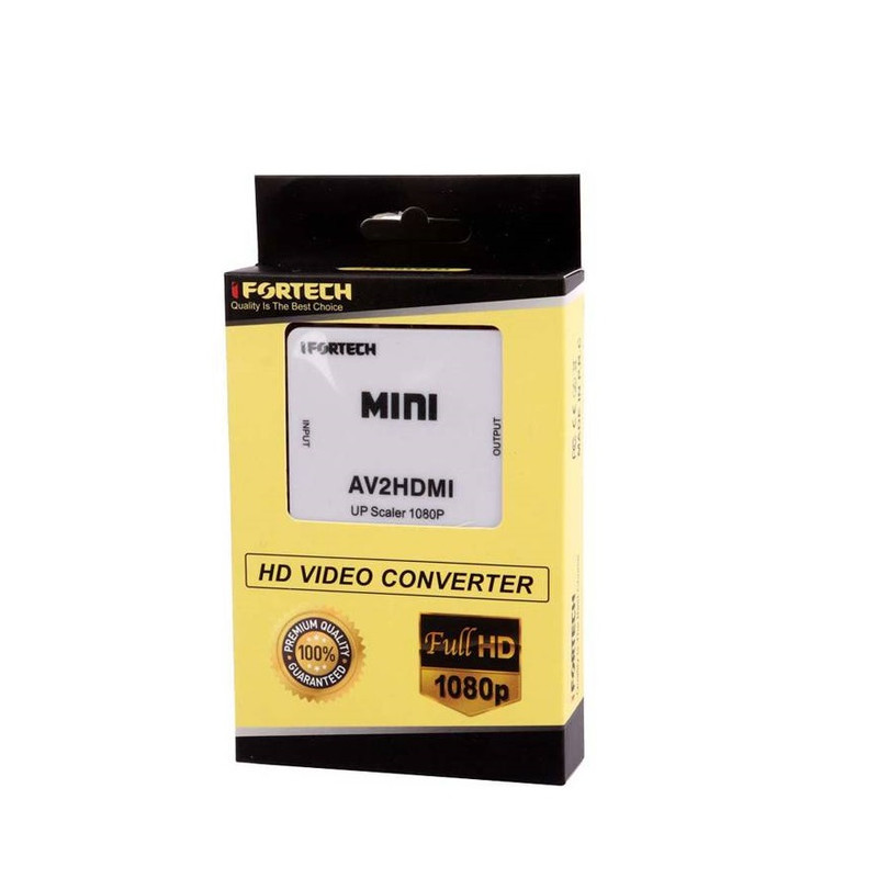 مبدل تصویر AV به HDMI آیفورتک مدل 1080