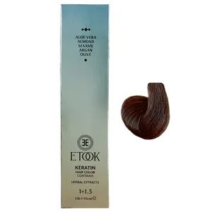 رنگ مو ایتوک شماره 6.3 حجم 100 میلی لیتر رنگ بلوند زیتونی تیره