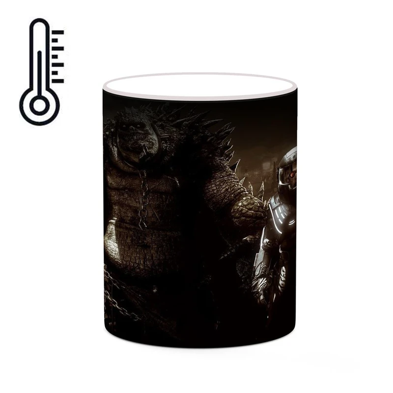 ماگ حرارتی کاکتی مدل Killer Croc کد mgh39339