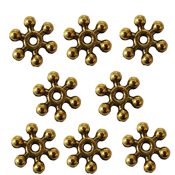 آویز دستبند مدل دانه برف کد AD 272 بسته 8 عددی