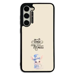 AKAM AMC-WSGS23P-ANIMALS QOUTES-1 Cover For Samsung Galaxy S23 Plus