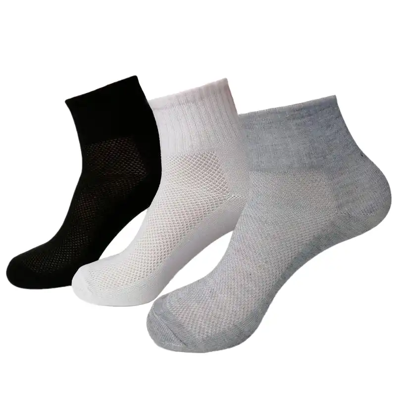 جوراب مردانه مدل Mesh-c مجموعه 3 عددی