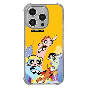 AKAM AMCWTA15PRO-POWER PUFF GIRLS7  Cover For Apple iPhone 15 Pro