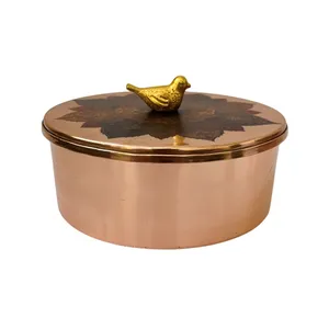 شکلات خوری مسی طرح اسلیمی کد ZH356.4 