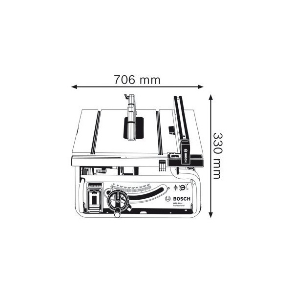 اره میزی بوش مدل GTS 10J اره میزی بوش مدل GTS 10J
