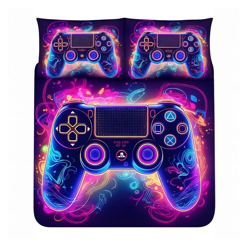 سرویس خواب 1 نفر 4 تکه مدل پسرانه 120 دسته گیم کد 188