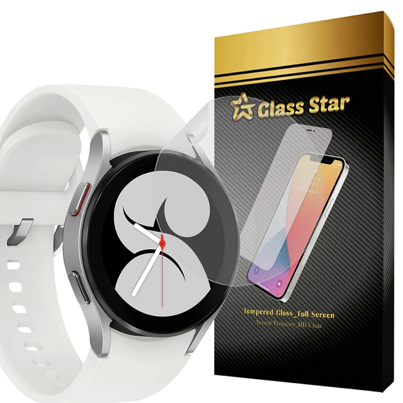 محافظ صفحه نمایش گلس استار مدل NNOG20 مناسب برای ساعت هوشمند سامسونگ Galaxy Watch 4 44 mm / Galaxy Watch SM-R870