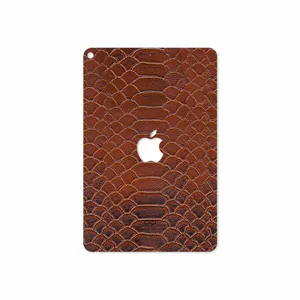 MAHOOT Brown-Snake-Leather Cover Sticker for Apple iPad mini GEN 5 2019 A2126