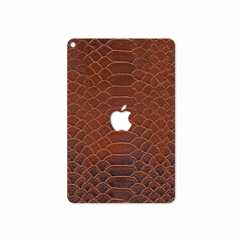 برچسب پوششی ماهوت مدل Brown-Snake-Leather مناسب برای تبلت اپل iPad mini (GEN 5) 2019 A2126