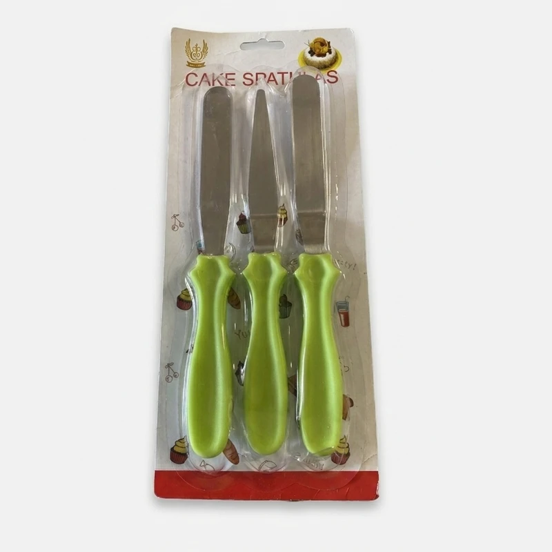 ابزار تزیین کیک مدل BUTTER SPATULA بسته 3 عددی