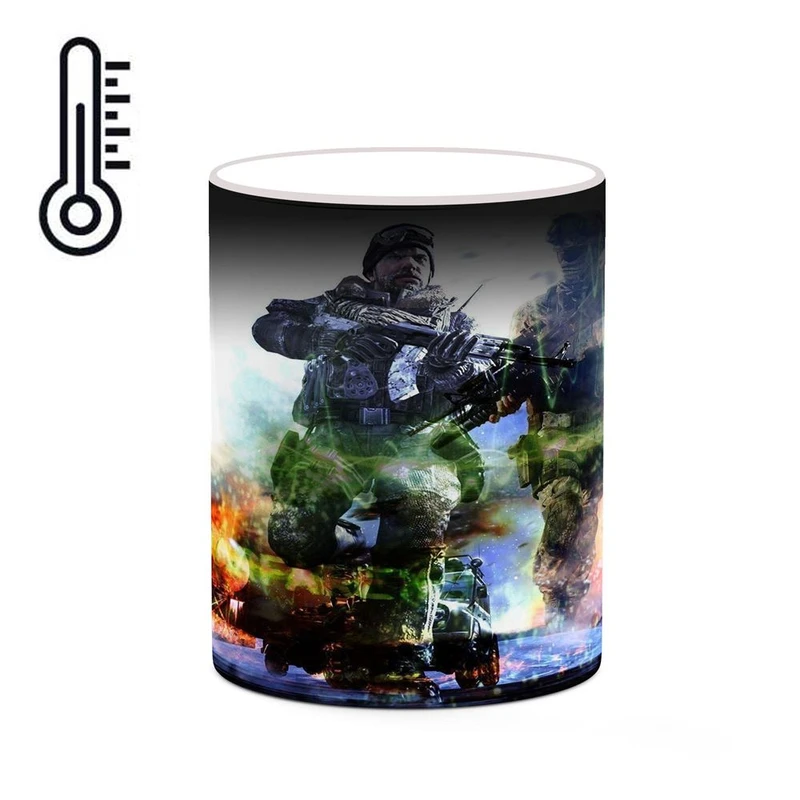 ماگ حرارتی کاکتی مدل بازی Call Of Dutyː Modern Warfare 2 کد mgh27863