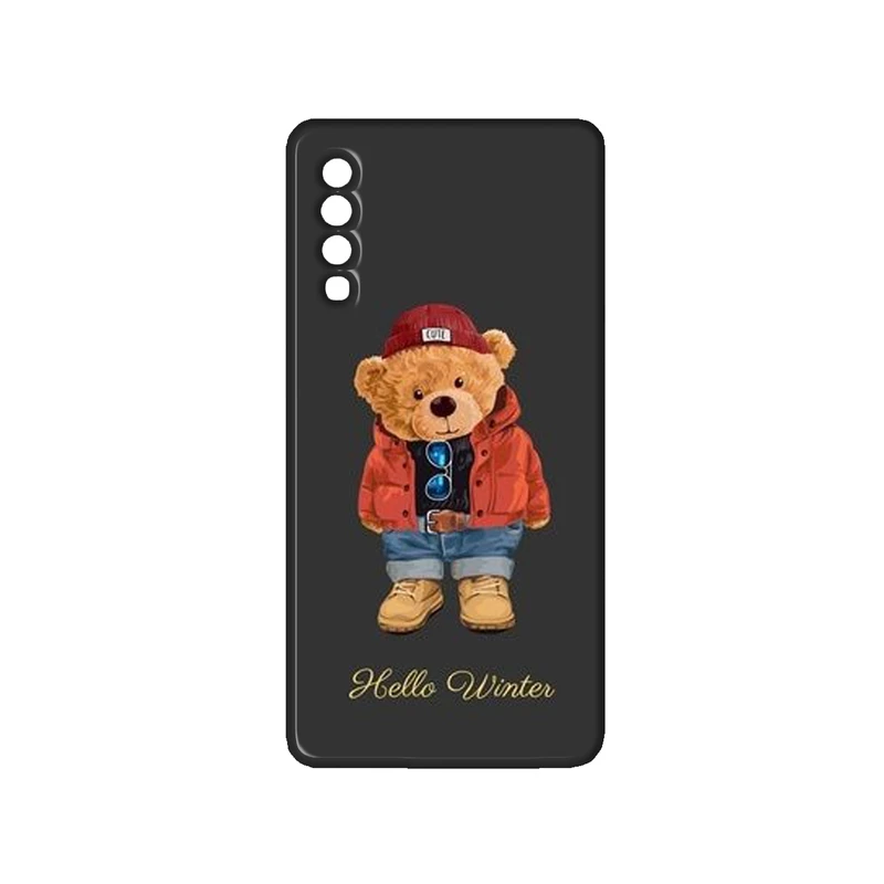 کاور مدل خرس کد 114 مناسب برای گوشی موبایل سامسونگ Galaxy A7 2018 / A750