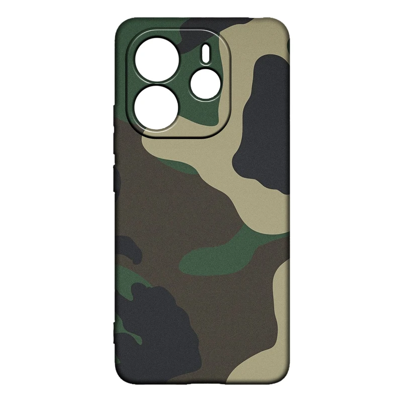 کاور طرح چریکی کد 115 مناسب برای گوشی موبایل شیائومی Redmi Note 14 4G