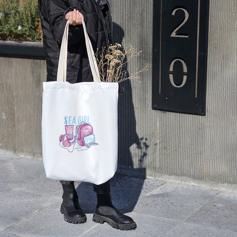 ساک خرید خندالو طرح دخترانه کد H291