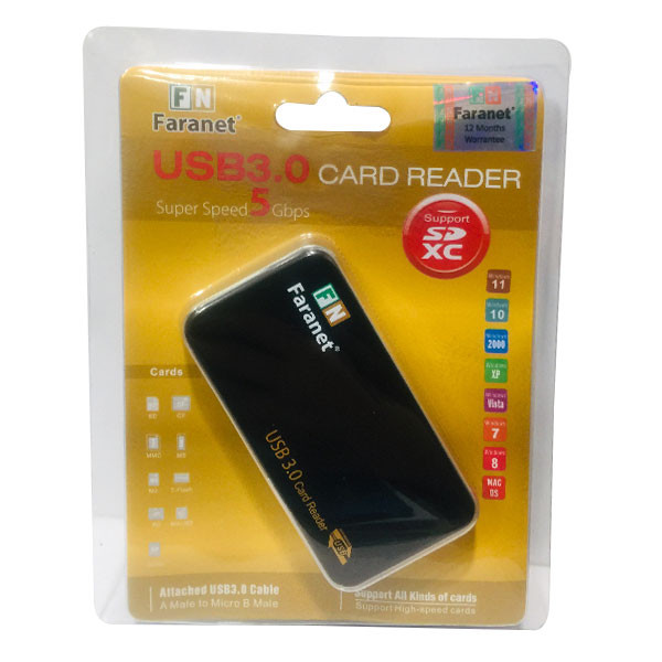 کارت‌خوان فرانت مدل FN-U3CR500 1