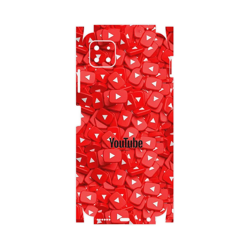 برچسب پوششی ماهوت مدل Youtube-FullSkin مناسب برای گوشی موبایل سامسونگ Galaxy A22 5G