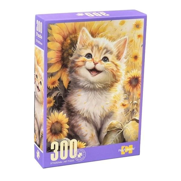 پازل 300 تکه پارت پازل مدل گربه کد 88801 مناسب برای رده سنی 9سال به بالا