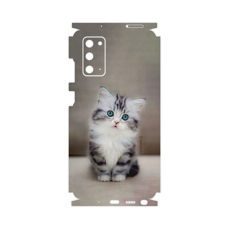 برچسب پوششی ماهوت مدل Full skin-Cat-2 مناسب برای گوشی موبایل سامسونگ Galaxy Note20