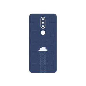 MAHOOT Minimal Data Cloud Cover Sticker for Nokia 7.1