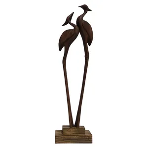 مجسمه چوبی مدل لک لک کد 4001