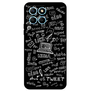 Megafone Social Media 1898 Cover For Honor X6 5G / X8 5G