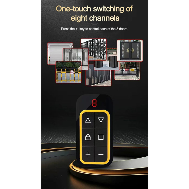 ریموت بلوتوثی در پارکینگ کد 8 کانال مدل Zrd-6-Key