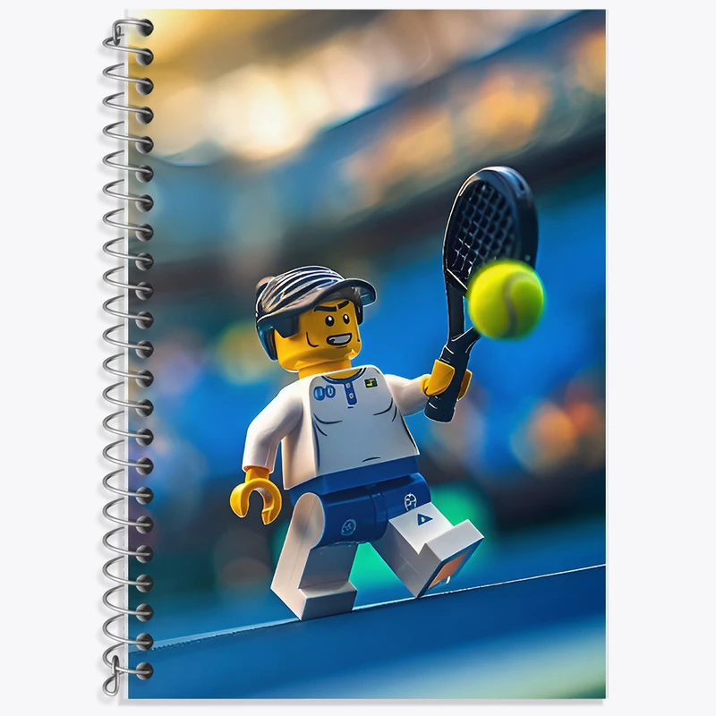 دفتر لغت 50 برگ خندالو طرح لگو (Lego) کد F6539